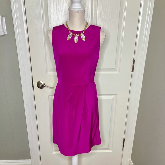 Shoshanna Rosalie sleeveless silk sheath dress - Picture 4 of 11